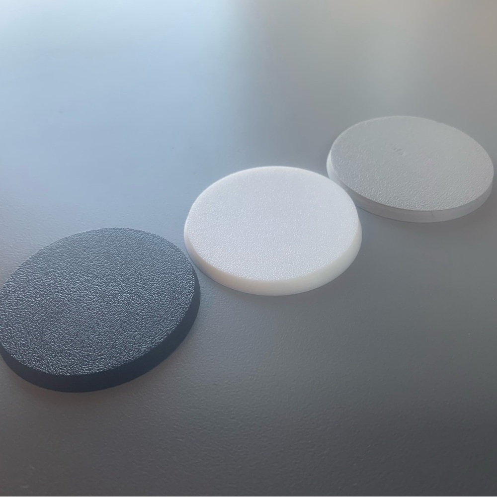 Pack of 20 50mm Round Bases  Warhammer 40K Wargames